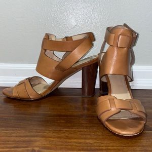 Via Spiga Leather Heels